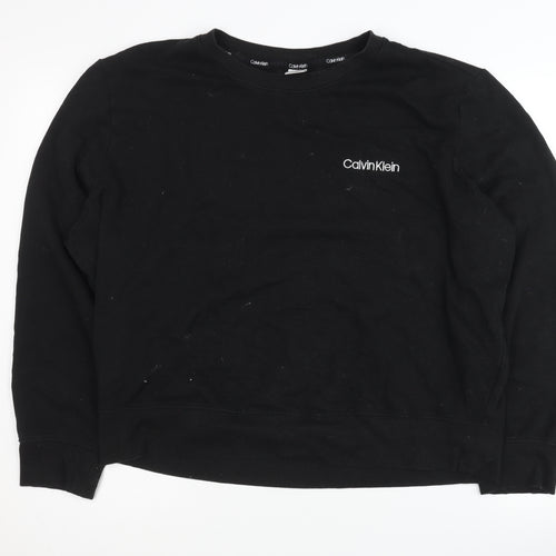 Calvin Klein Women's Black XL Pullover Sweatshirt