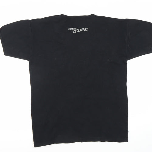 Ultimate Unisex Black M V-Neck T-Shirt Casual