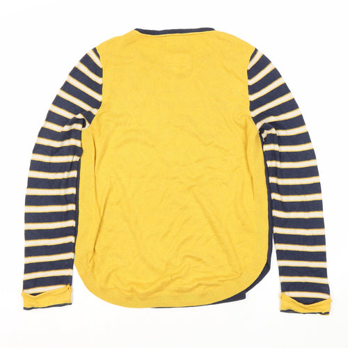 Mantaray Women's Multicoloured Striped Pullover Jumper Size 10