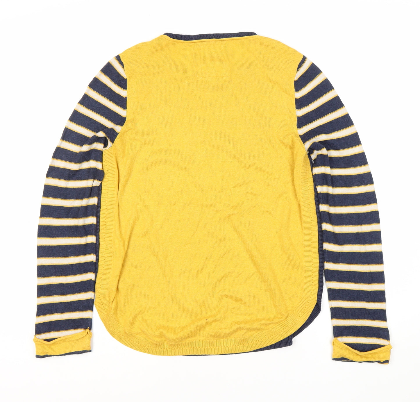 Mantaray Women's Multicoloured Striped Pullover Jumper Size 10