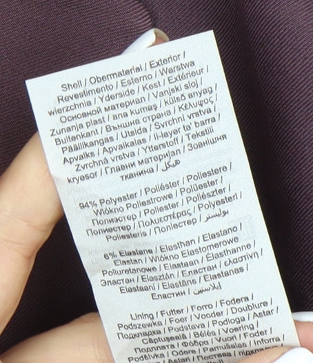 ADPT Women’s Purple Regular Blazer S Classic Style