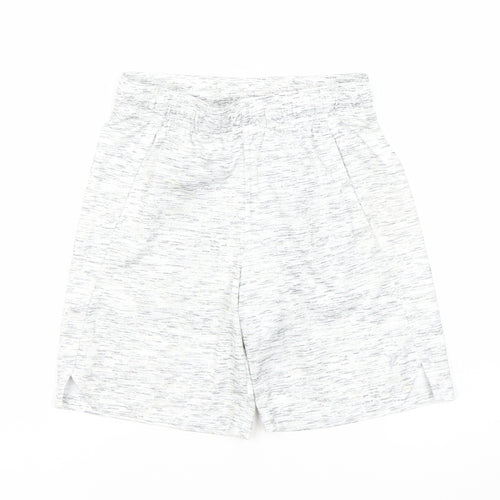 Old Navy Boys' White Athletic Shorts 6-7 Years