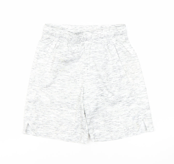 Old Navy Boys' White Athletic Shorts 6-7 Years