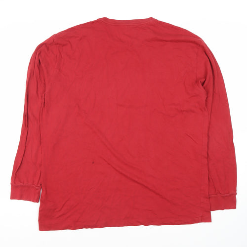 Polo Ralph Lauren Men's Red Long Sleeve T-Shirt L