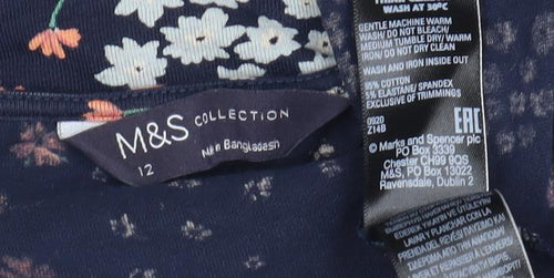 Marks and Spencer Women's Floral Blouse Size 12