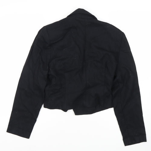 Clothes Circuit Women's Black Wool Blazer M