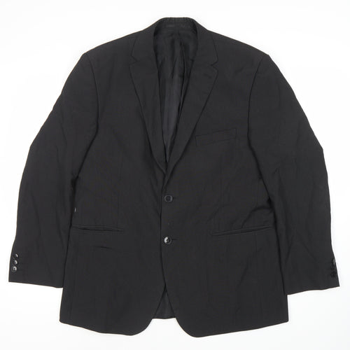 Thomas Nash Men's Black Blazer Jacket, 42 in, Short