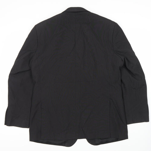 Thomas Nash Men's Black Blazer Jacket, 42 in, Short