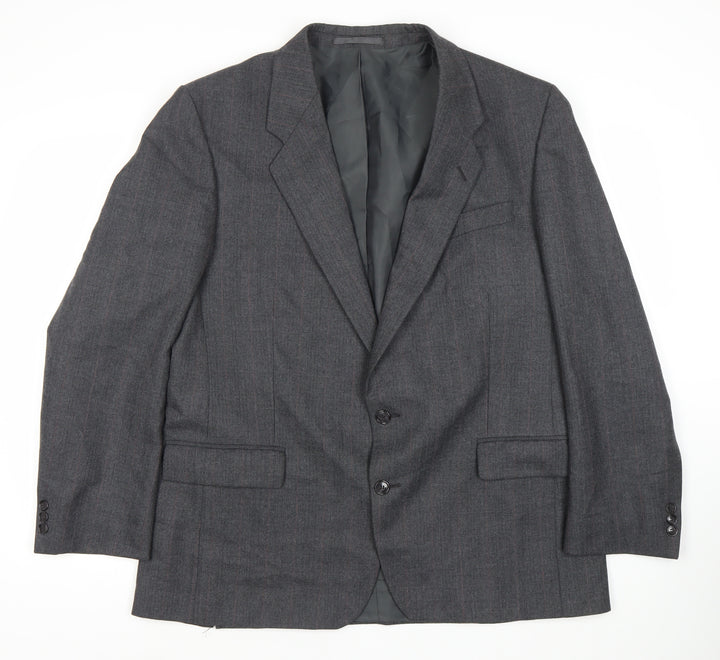C&A Men's Grey Blazer, 44 Regular Fit