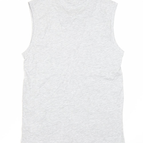 Slazenger Men's Grey Sleeveless T-Shirt XS