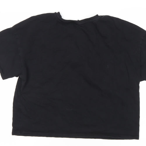 Star Wars Black Juniors T-Shirt, Size 14, Movie Theme