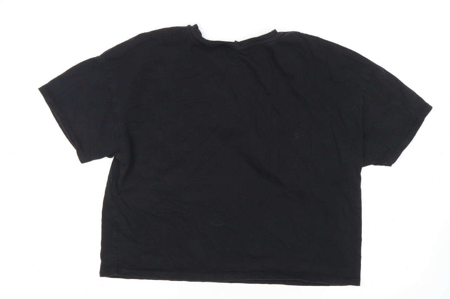Star Wars Black Juniors T-Shirt, Size 14, Movie Theme