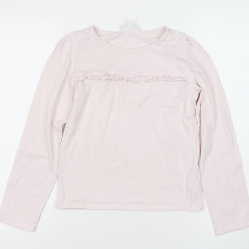 The Little White Company Pink Teens Long Sleeve T-Shirt