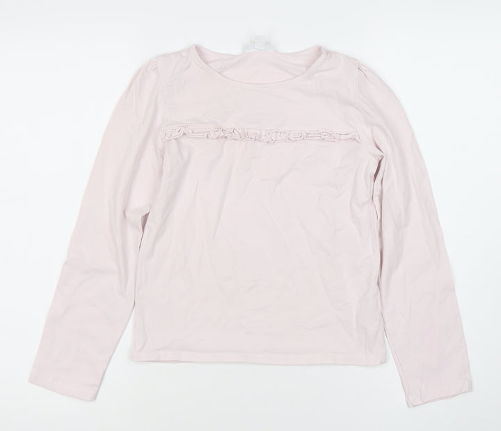 The Little White Company Pink Teens Long Sleeve T-Shirt