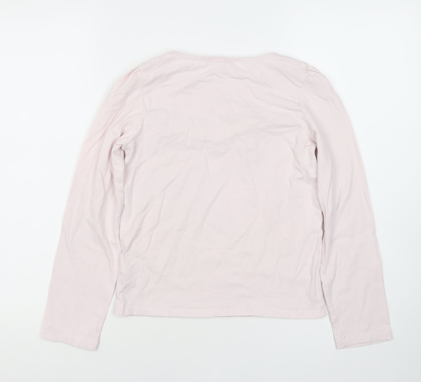 The Little White Company Pink Teens Long Sleeve T-Shirt