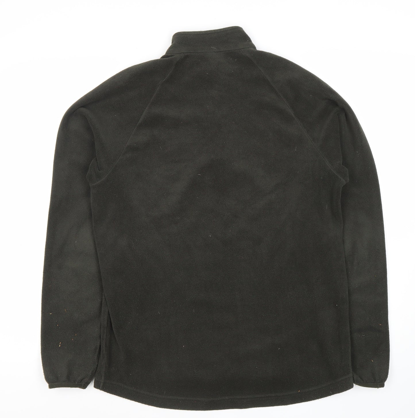 Quechua Men's Black Fleece 1/2 Zip Sweatshirt M