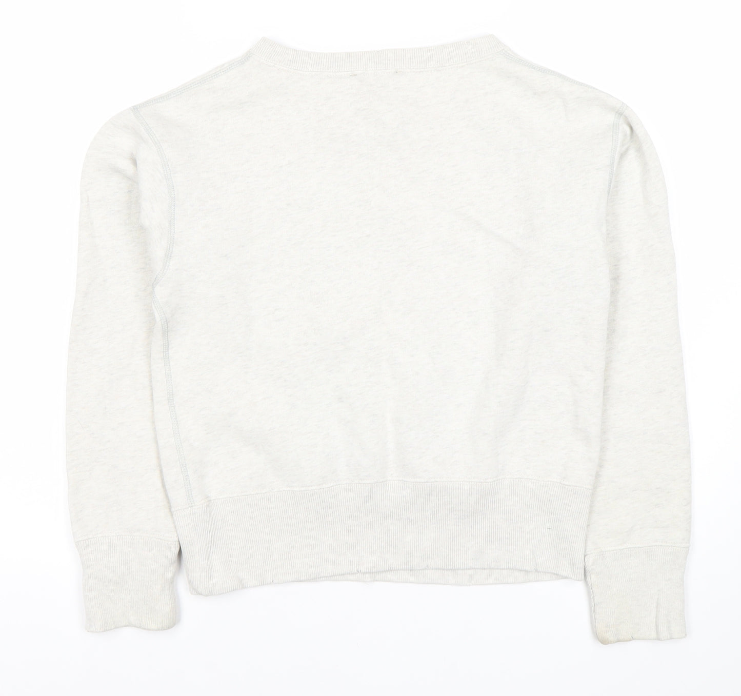 Ralph Lauren Ivory Logo Cotton Blend Sweatshirt, Medium, Unisex