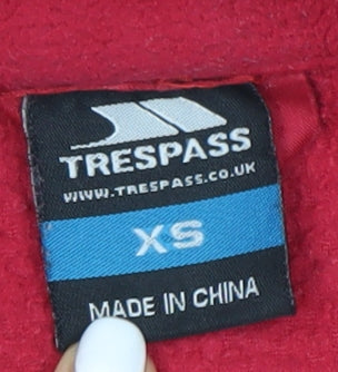 Trespass Women's Red XS Fleece Jacket