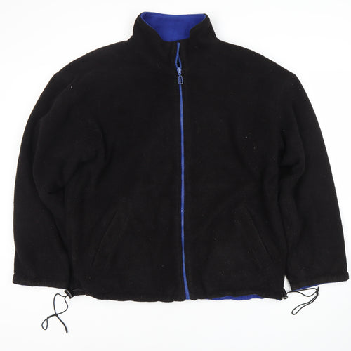 Icecube Men's Black Fleece Jacket L
