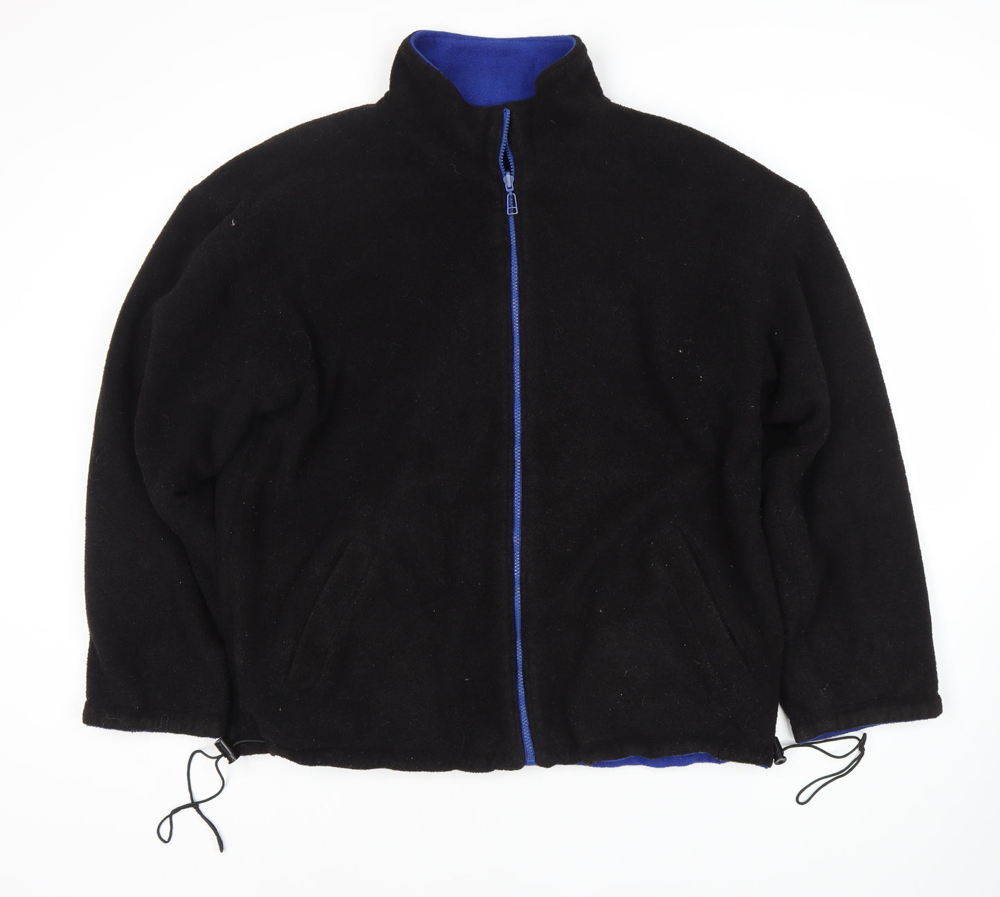 Icecube Men's Black Fleece Jacket L