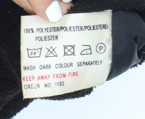 Icecube Men's Black Fleece Jacket L