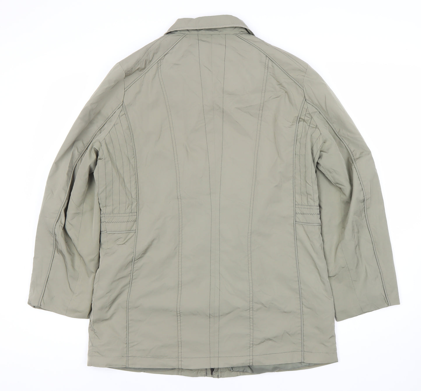 Isabell Women's Green Mid-Length Coat Size 16