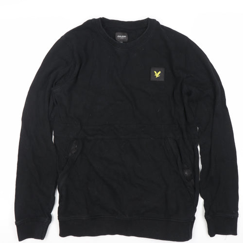 Lyle & Scott Boys Black Pullover Sweatshirt 12-13 Years