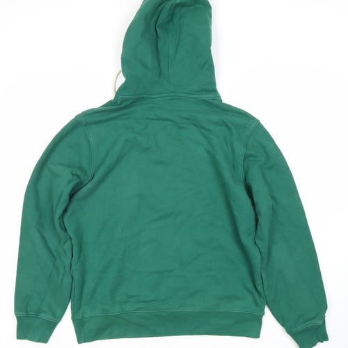 Levi's Green Men's Medium Pullover Hoodie with Logo