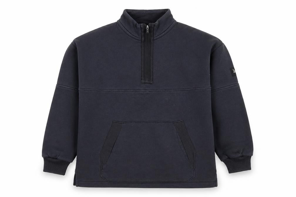Marks and Spencer Boys Black Fleece Hoodie 9-10 Years