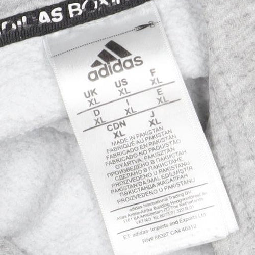 Adidas Men's Grey XL Pullover Hoodie