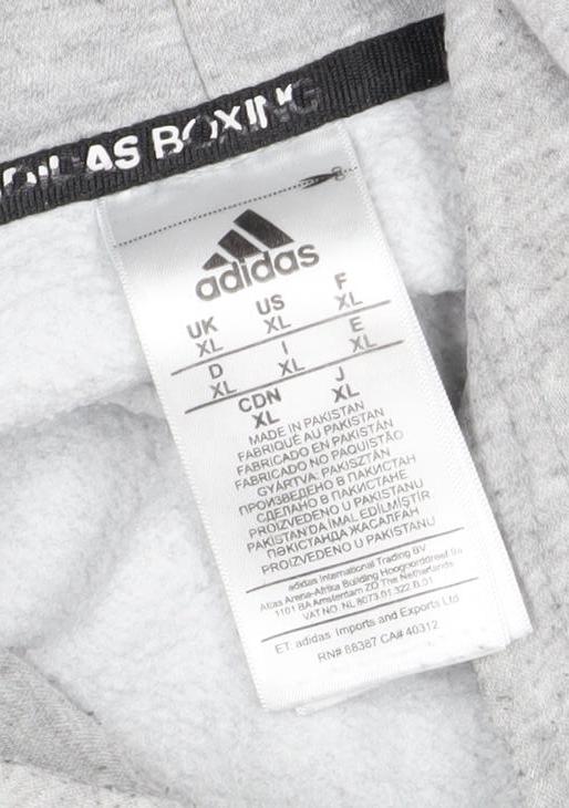 Adidas Men's Grey XL Pullover Hoodie