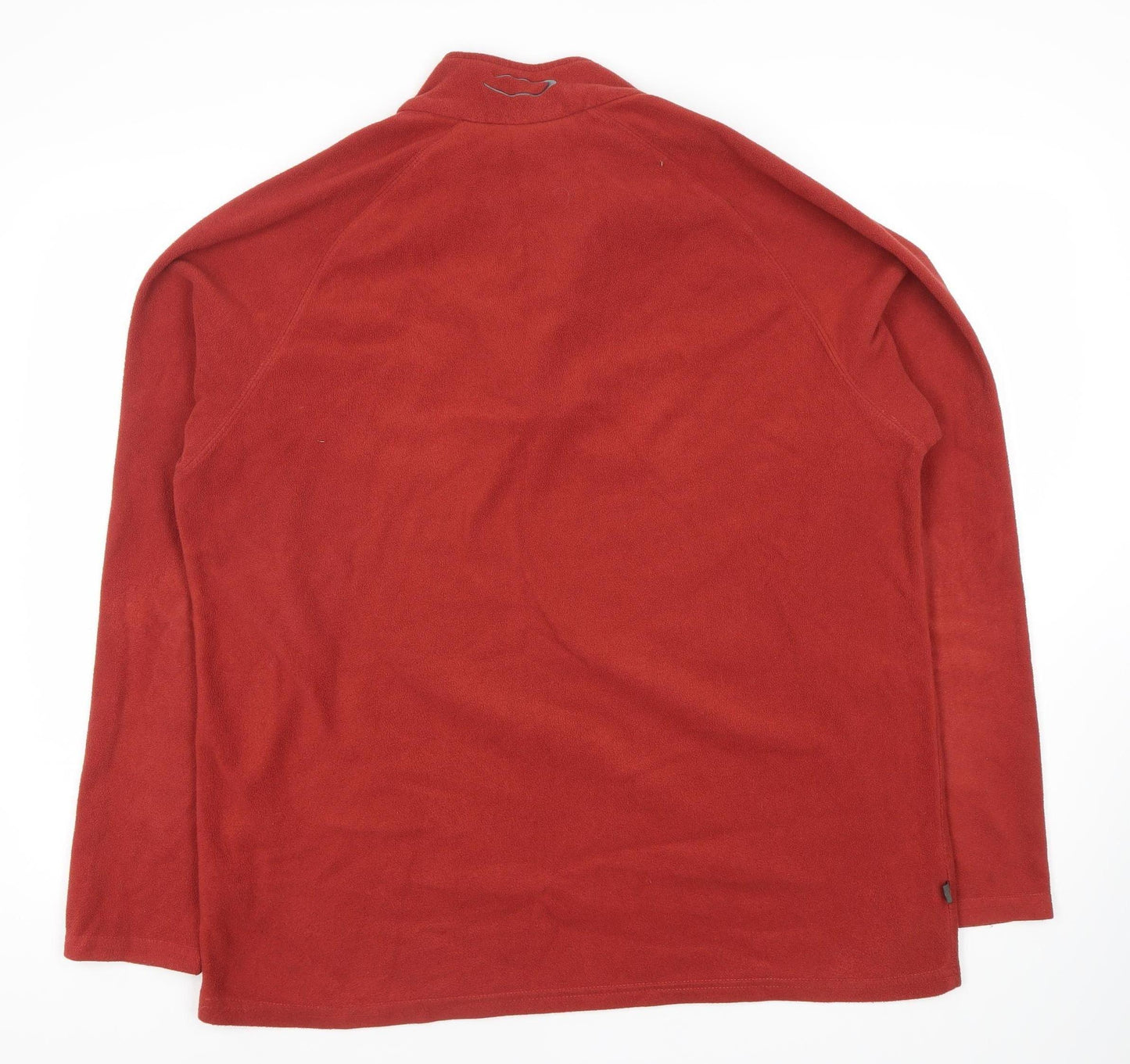 Mountainlife Men's Red XL Fleece Pullover Sweatshirt