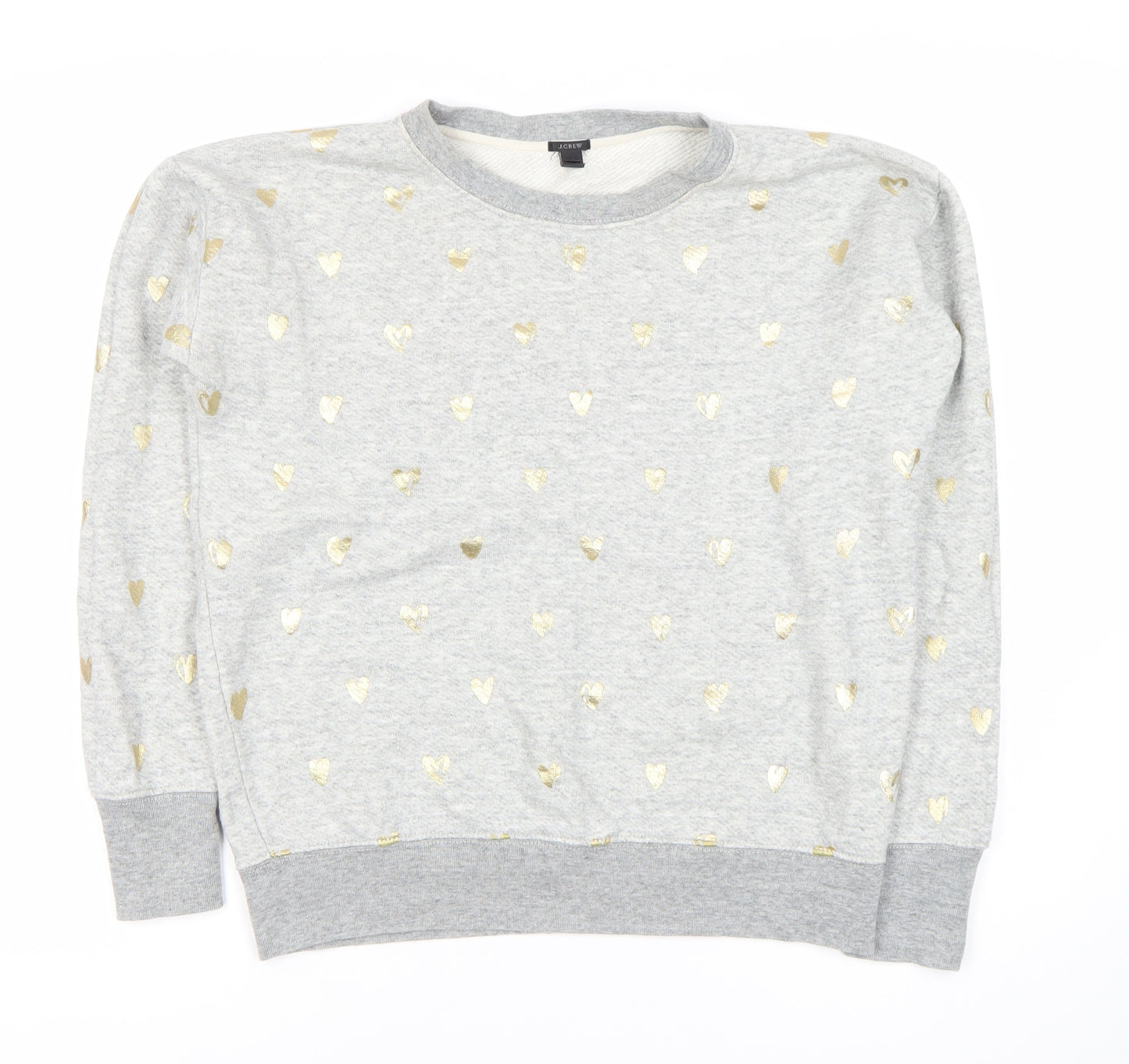 J.Crew Women's Grey Pullover Sweatshirt XS