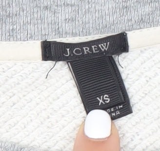 J.Crew Women's Grey Pullover Sweatshirt XS