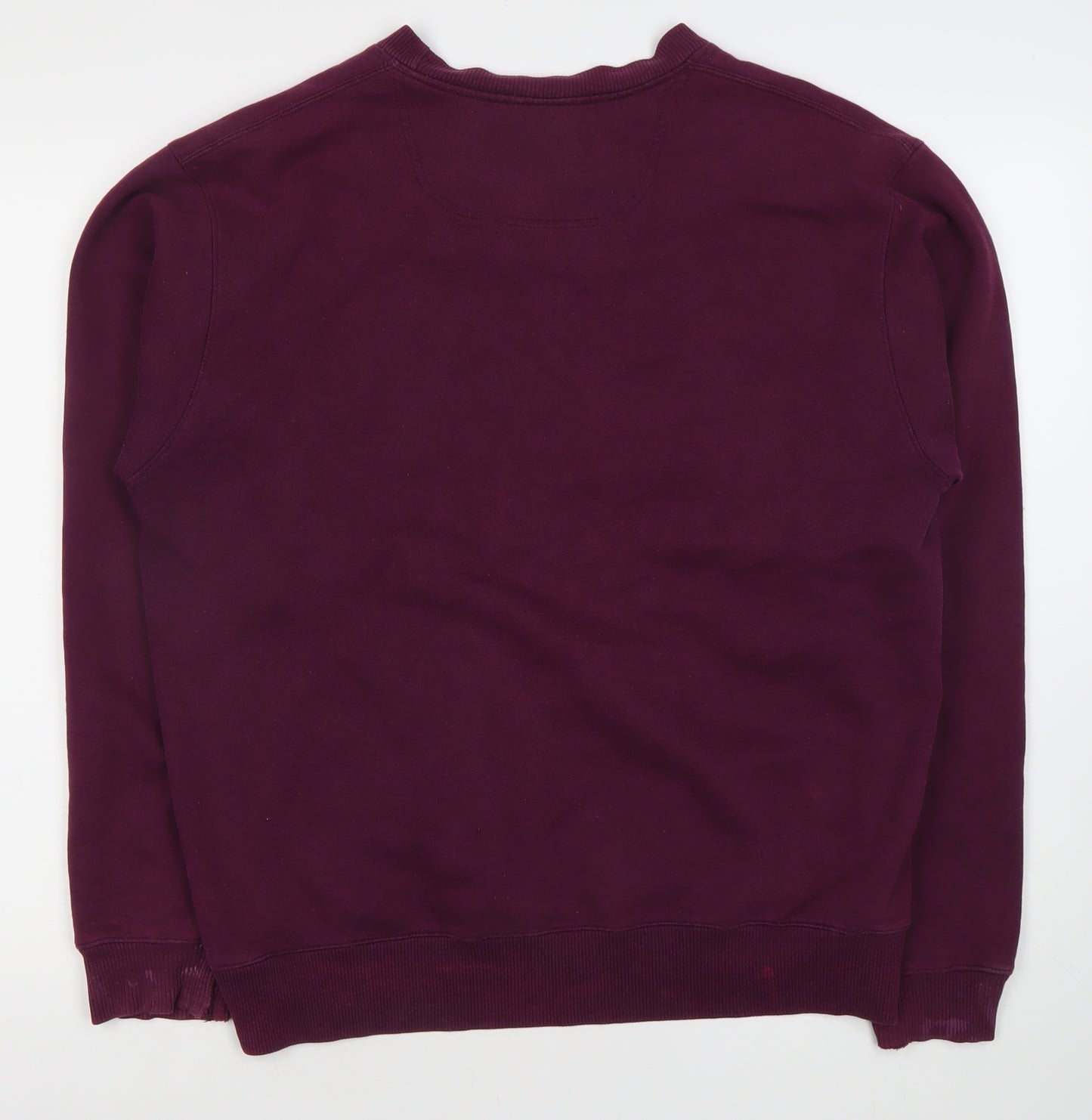 Champion Men's Purple Pullover Sweatshirt M