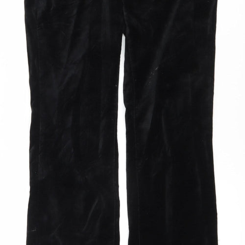 White House Black Market Women's Black Trousers Size 6 Bootcut