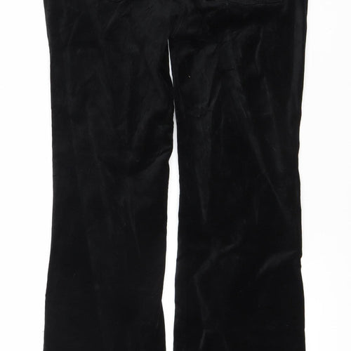 White House Black Market Women's Black Trousers Size 6 Bootcut