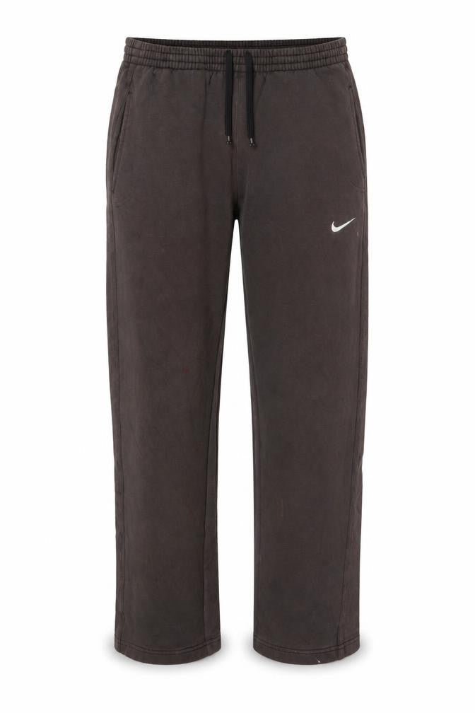 Front view of Nike Men's Black Sweatpants, size S, Regular Fit