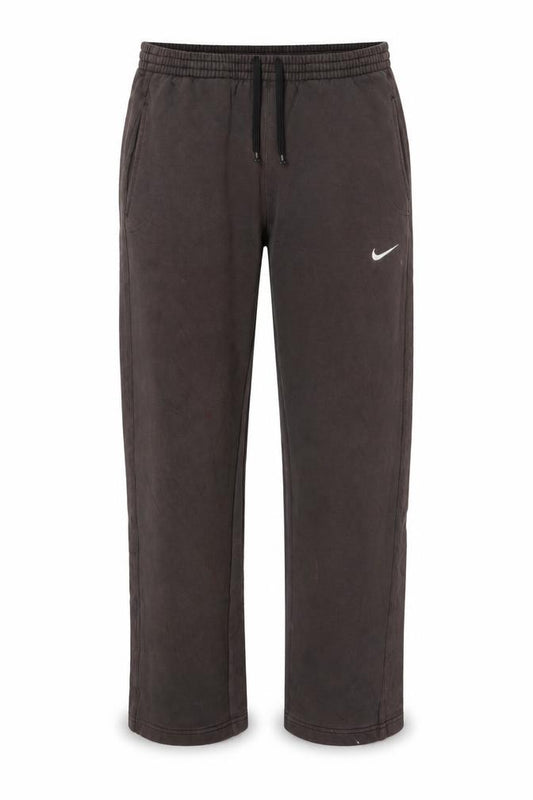 Front view of Nike Men's Black Sweatpants, size S, Regular Fit