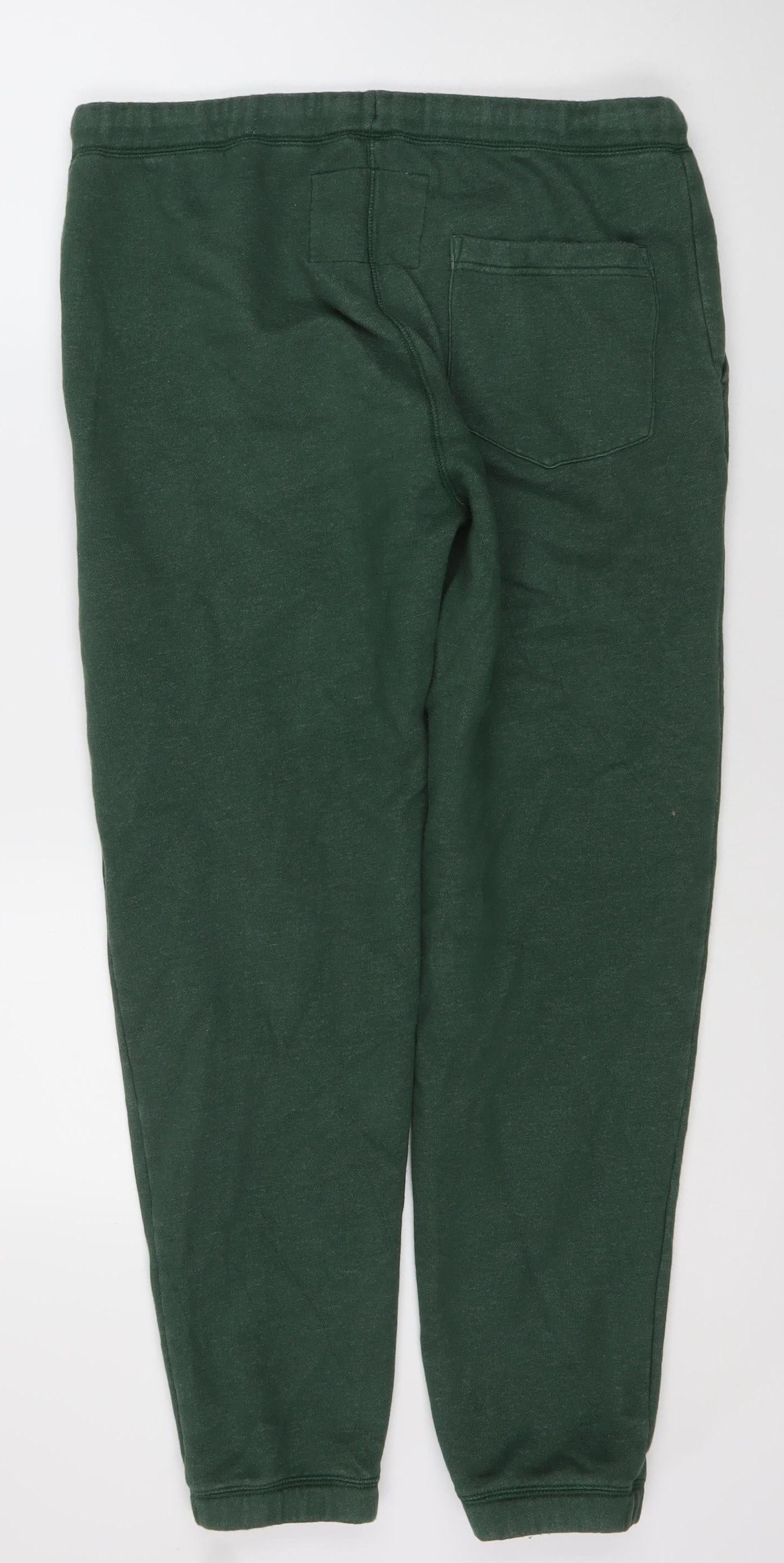 Jack Wills Men's Green Jogger Pants M