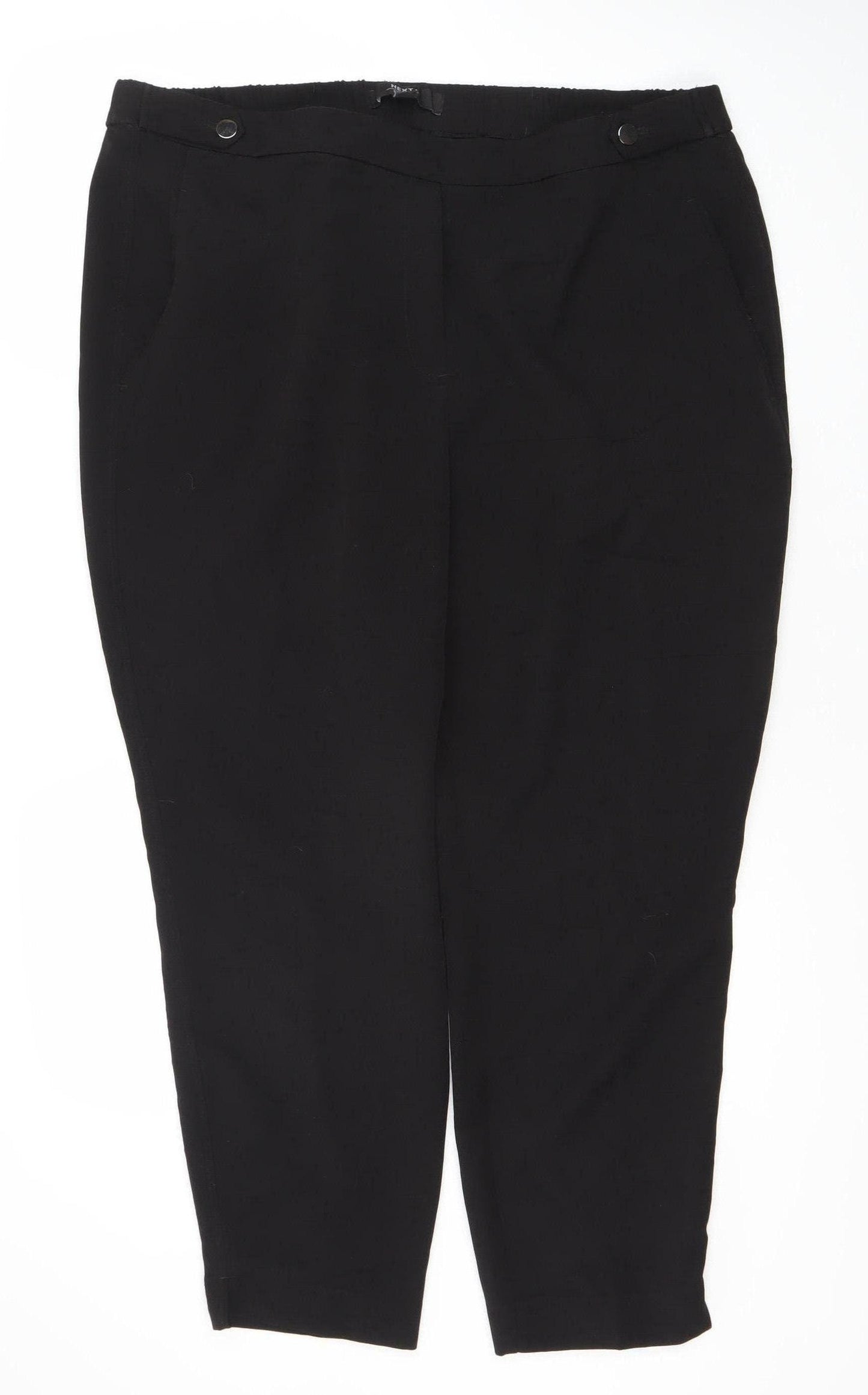 Next Women's Black Skinny Trousers Size 20