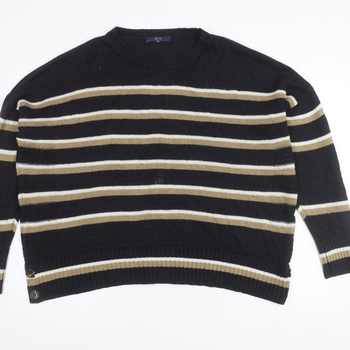 Next Women's Multicoloured Striped Jumper Size 20