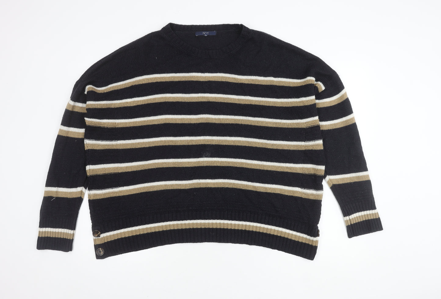 Next Women's Multicoloured Striped Jumper Size 20