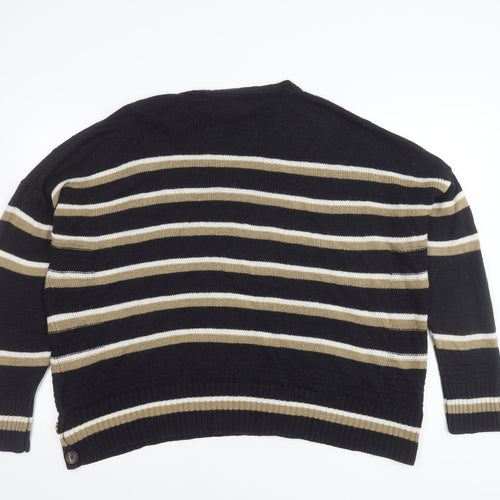 Next Women's Multicoloured Striped Jumper Size 20