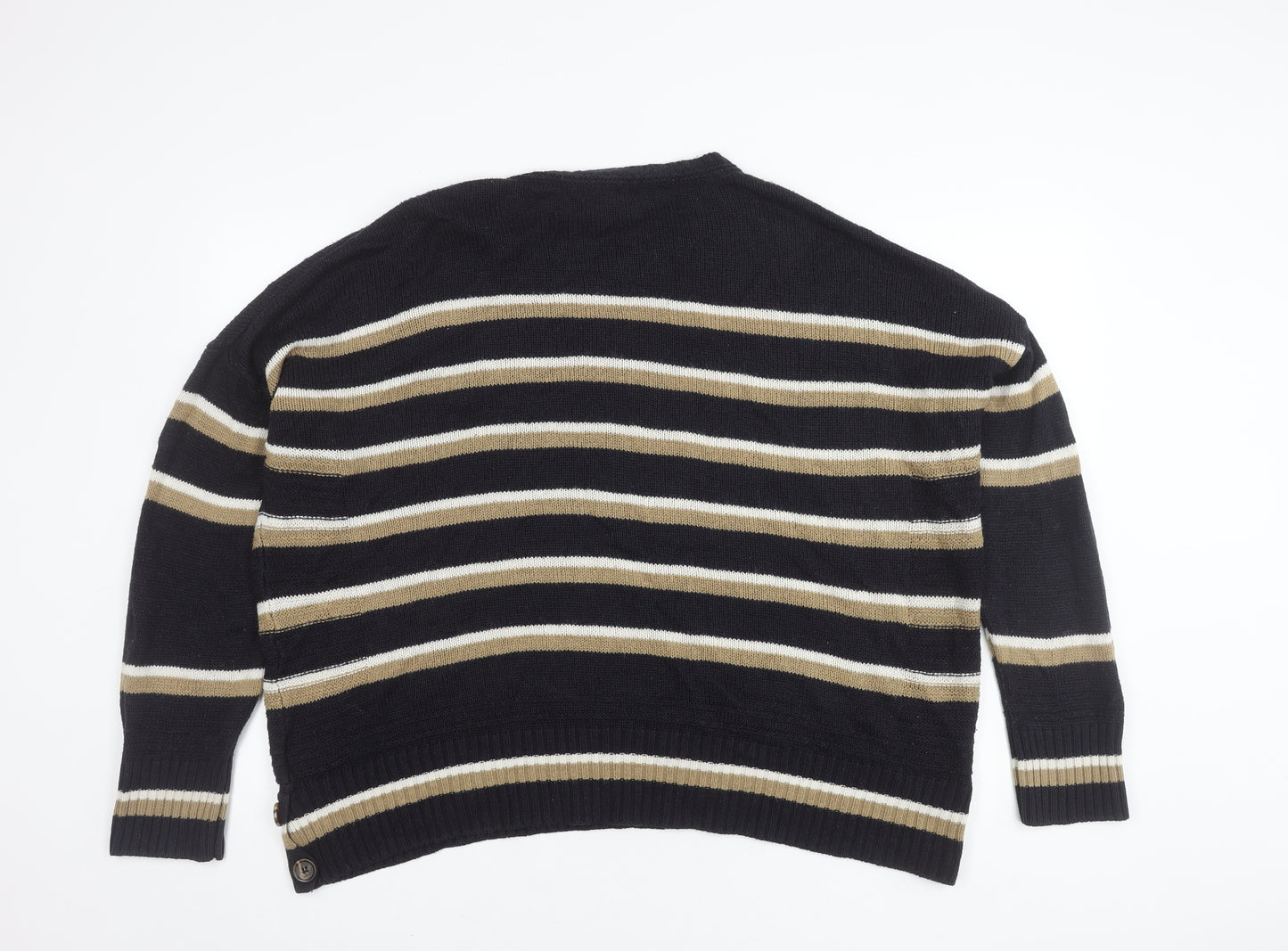 Next Women's Multicoloured Striped Jumper Size 20