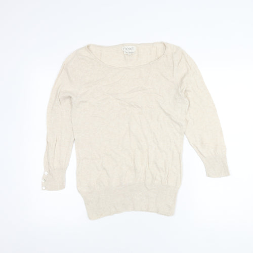 Next Women's Beige Pullover Jumper Size 12