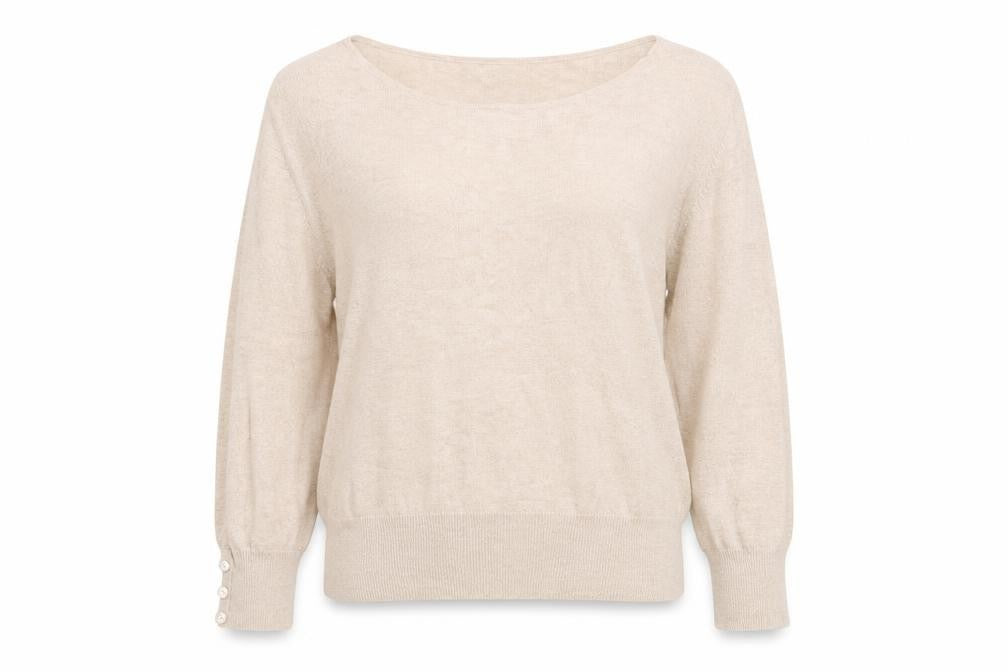 Front view of Next Women's Beige jumper, size 12