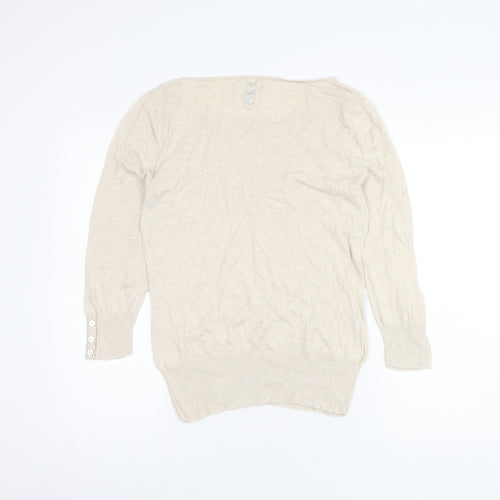 Next Women's Beige Pullover Jumper Size 12