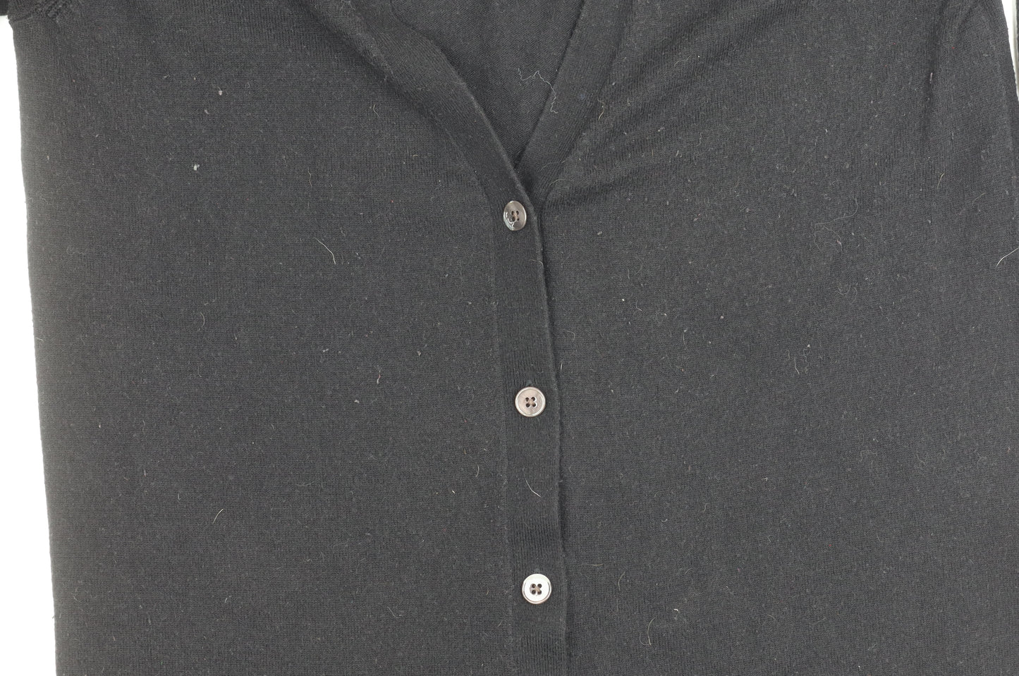 Gap Women's Black V-Neck Cardigan M