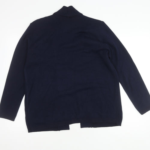 Classic Women's Blue Cardigan Size 12